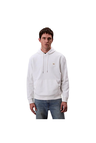 Calvin Klein Hanorac bărbătesc din bumbac frotir cu insignă, mărimea L