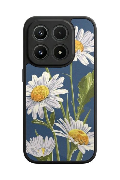 BGAKSESUAR حافظة XlAOMI Mi 17 5G المتوافقة مع تصميم Daisy اللامع الفاخر
