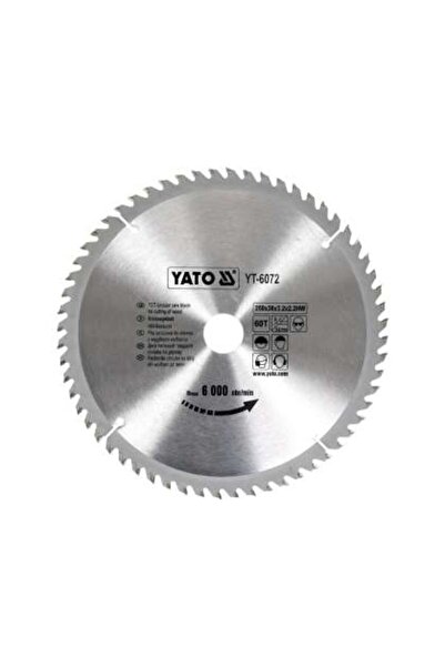 yato Disc Fierăstrău Circular Pentru Lemn 250X60X30Mm