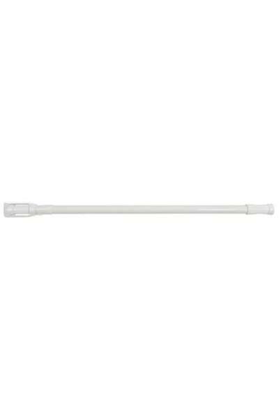 Romprofix Bara Perdea Dus Aluminiu - 110-200cm / Alb