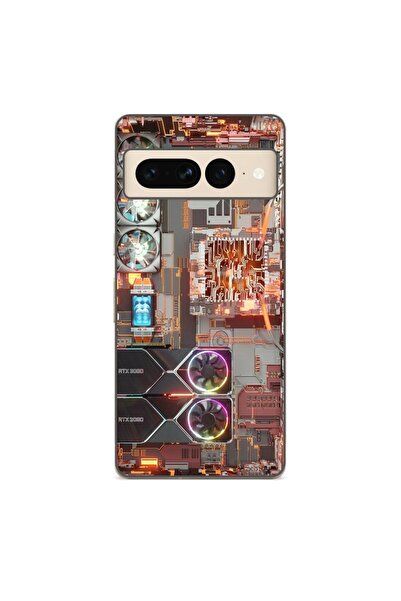OEM Husa compatibila cu Google Pixel 7 Pro Silicon Gel Tpu Model Motherboard