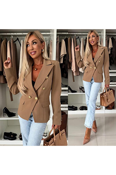 OEM Aly Elegant Jacket with Gold Buttons - CHMS
