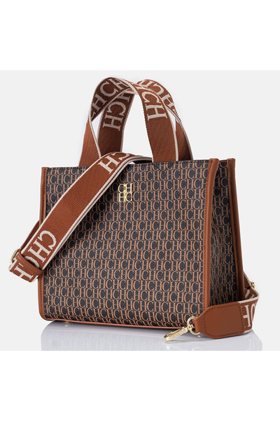 CILMI HARVILL CHHC CHCH New Arrival Classic Embossed Letter Handbag Large Cap...