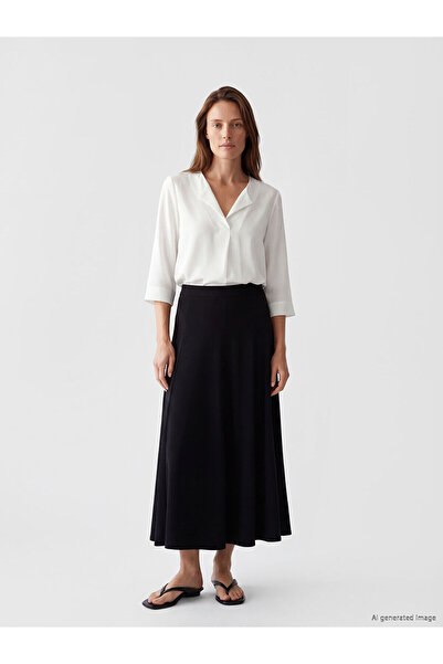 LC Waikiki Vizyon New Season Elastic Waist Pleated Skirt