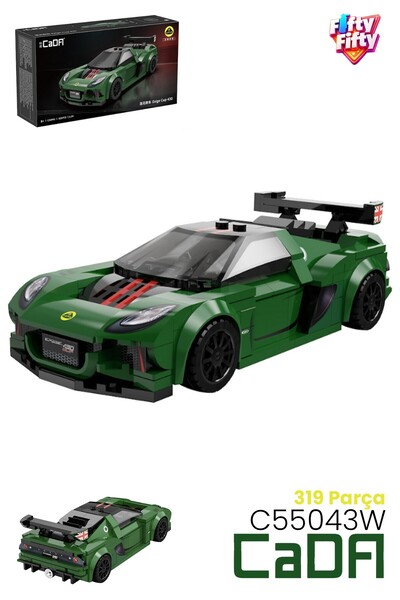 Vagonlife Cada Lotus Exige Cup 430 (319 Pieces) Toy Building Set Block Car -F...
