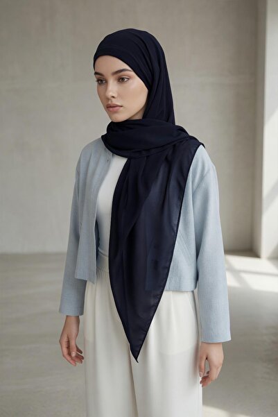 Aisha's Design Connectable Non-Slip Combed Cotton Inner Layer, Chiffon Shawl,...