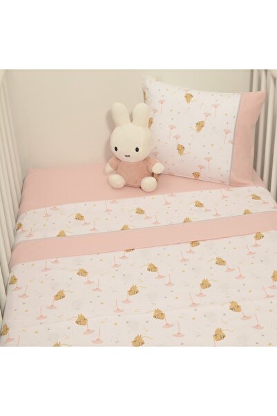 Baby Oliver Σεντόνια Κούνιας 3 τεμ. 110x170cm 100% Βαμβάκι Κατωσέντονο με Λάσ...