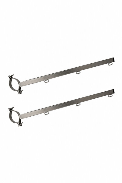 ERÇELİK TİCARET 50 cm Yuvarlak Balkon Küpeşte Demiri Çamaşır Askılığı Kurutmalık