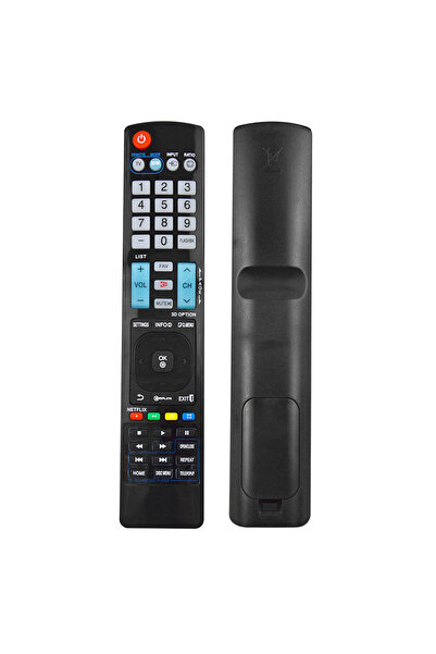 OEM TV remote control, Compatible LG, LCD, AKB74115502, black