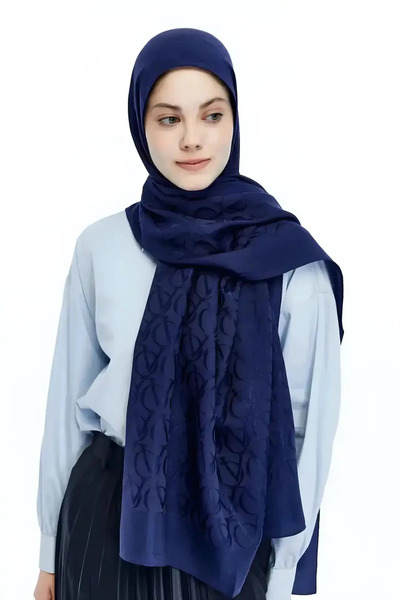 Valentino Orlandi Alia Series Vo Italic Pattern Shawl