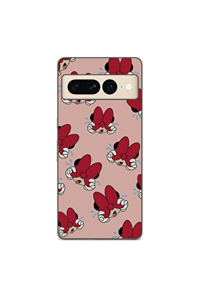 OEM Husa compatibila cu Google Pixel 8 Pro Silicon Gel Tpu Model Minnie Patte...