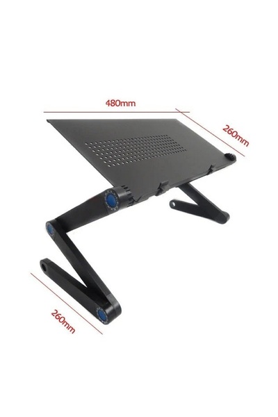 Generic Height Adjustable Laptop Stand for Desk (Aa-6),Portable Table for Laptops up to 15.6"，Lightweight and Foldable Computer Stand Sturdy and Lightweight Aluminum Laptop Holder