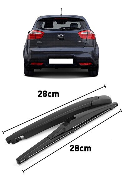 cme parts Kio Rio 2011-2016 Uyumlu Arka Cam Silecek Kolu Ve Süpürgesi Takım 9...