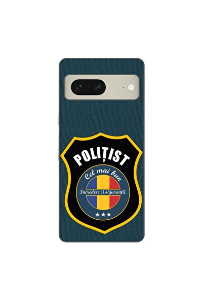 OEM Husa compatibila cu Google Pixel 8 Silicon Gel Tpu Model Politist