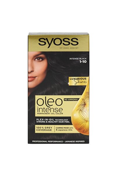 SOHO Vopsea pentru Par, Syoss, Oleo 1/10 Intense Black,