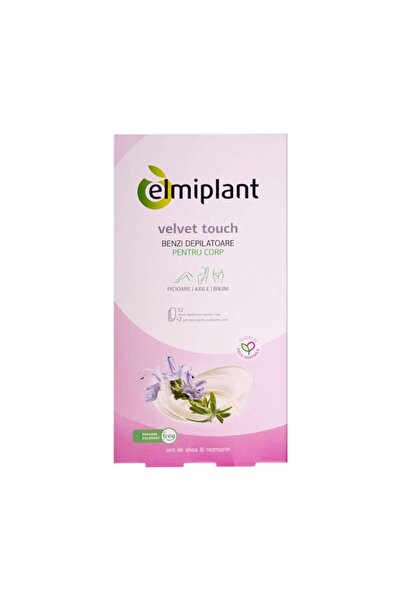 SOHO Elmiplant Body Hair Removal Strips 12 pcs,