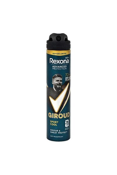 Vader Antiperspirant Deodorant, Rexona, 200 ml Men Sport Cool Giroud,