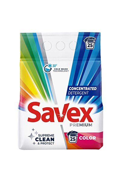 Vader Detergent pentru Rufe Automat, Savex, 2 kg 2in1 Color 25 spalari,