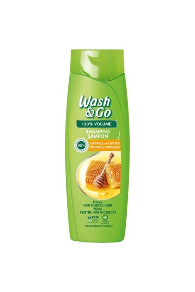 Vader Sampon, Wash si Go, 360 ml Honey,