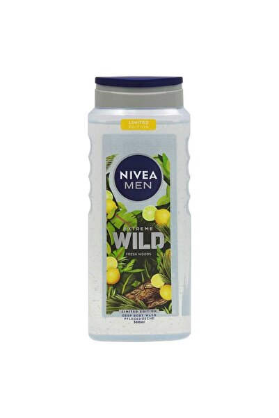SOHO Shower Gel, Nivea, 500 ml Men Extreme Wild Fresh Woods,