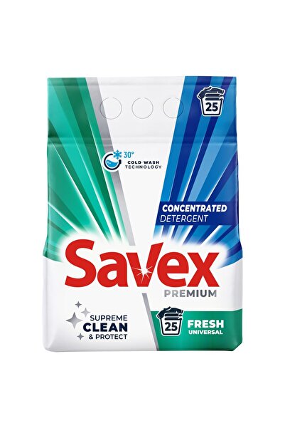 Vader Detergent pentru Rufe Automat, Savex, 2 kg 2in1 Fresh 25 spalari,