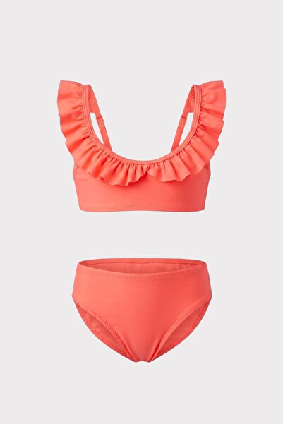 Nilmay mayo Set de bikini pentru fete cu volane