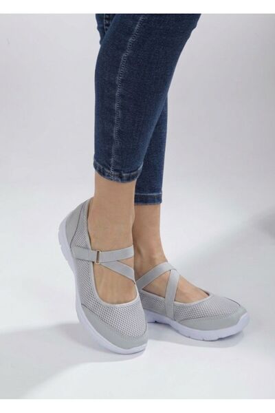 expres moda Flexible Nylon Sole, Full Orthopedic, Comfortable Sports Ballet Shoes with Elastic Ankle Straps