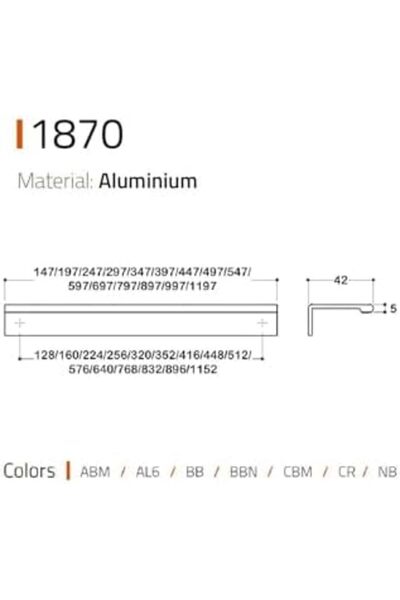 Yıldızan TAMGÜN 1870 Mâner integrat Culoare 25 mm TAMGÜN 1159648