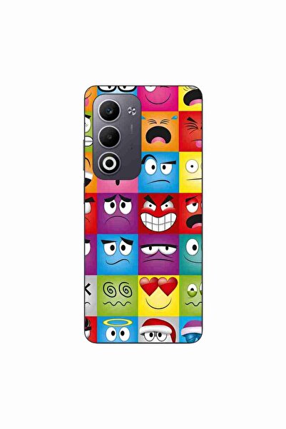 OEM Case compatible with Oppo A5 Silicone Gel Tpu Pattern Funny Faces