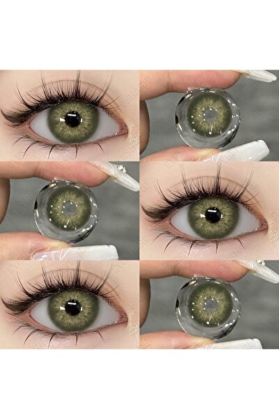 EYESSTORE PATTAYA GREEN GÖZ LENSİ DOĞAL GÖRÜNÜMLÜ 1 YILLIKTIR