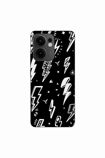 OEM Θήκη συμβατή με Oppo Reno13 F από σιλικόνη gel TPU με σχέδιο Lightning