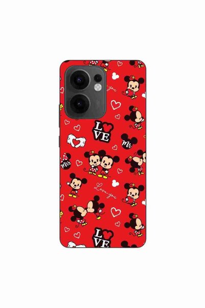 OEM Θήκη συμβατή με Oppo Reno13 F, από σιλικόνη gel TPU, με σχέδιο Mickey Lov...