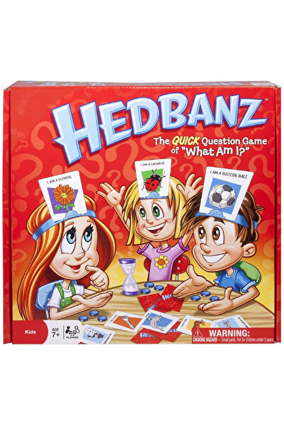 Hedbanz Joc de Societate in Engleza Ce sunt eu, Joc Interactiv de Ghicit pent...