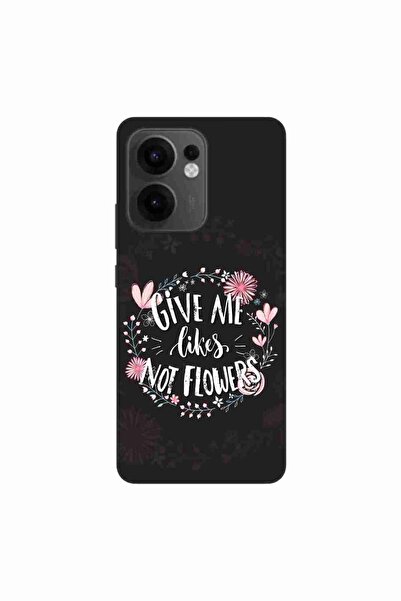 OEM Θήκη συμβατή με Oppo Reno13 F Σιλικόνης Τζελ TPU με σχέδιο μηνύματος  "Δώ...