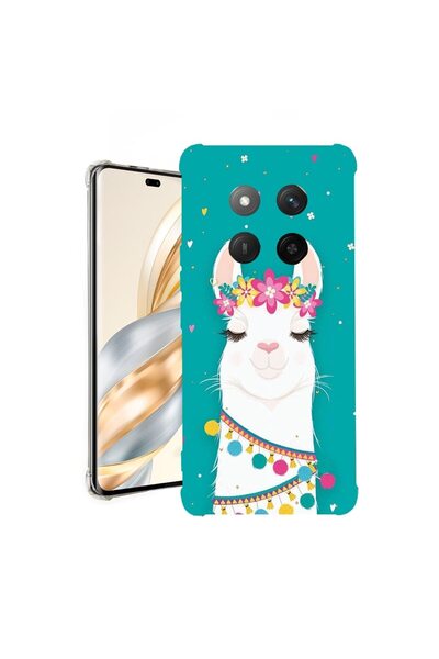 bestcase Θήκη για Honor Magic7 Lite, Αντικραδασμική 1.5MM, Χαριτωμένο Λάμα, Π...
