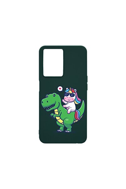 bestcase Husa BestCase¬Æ Slim SIlicon 0.8MM, Compatibila Cu OPPO A57s, Dino R...