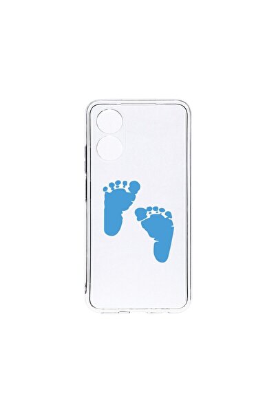 bestcase Husa BestCase¬Æ Clear Silicon 2MM, Compatibila Cu OPPO A17, Boy Feet...
