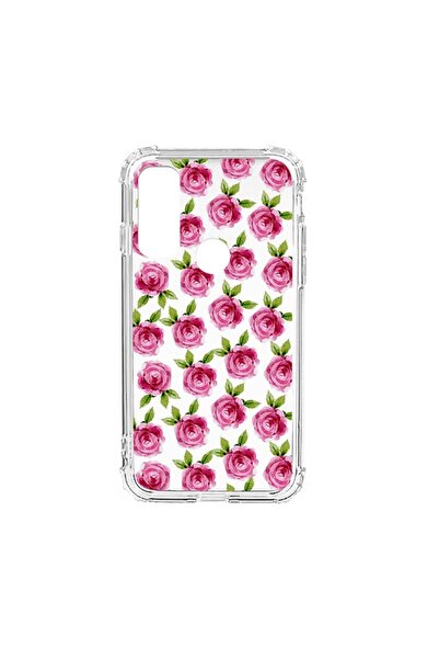 bestcase Husa Anti Shock Silicon Compatibila Cu Motorola Moto E40, Rose, Mili...