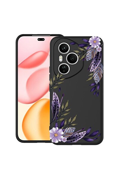 bestcase ¬Æ Husa TPU Ultra Slim Compatibila cu Honor 400 Pro, Floral - Levand...