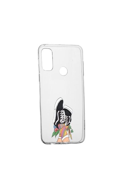 bestcase Husa Silicon Vans - Gym Shoes, Compatibila Cu Motorola Moto G60s, re...