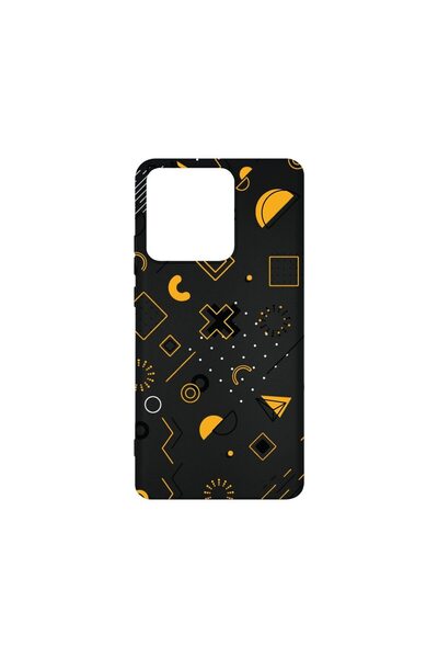 bestcase Λεπτή Θήκη Σιλικόνης 0.8MM, Συμβατή με Motorola Edge 40, Σύμβολα, Αν...