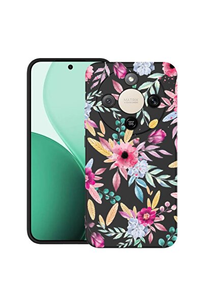 bestcase Υπέρλεπτη Θήκη TPU Συμβατή με Honor Magic8 Lite, Χαρούμενα Λουλούδια...