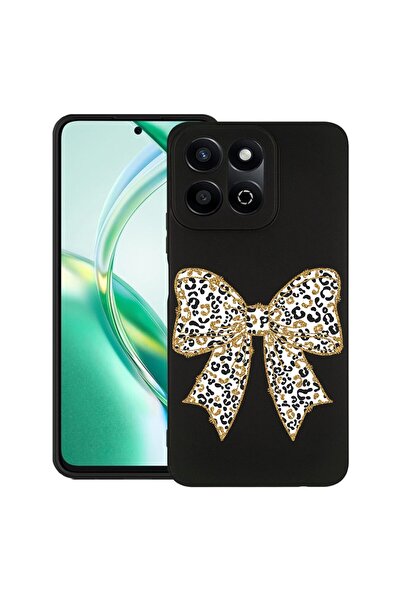 bestcase Λεπτή Θήκη Σιλικόνης για Honor 200 Smart, Σχέδιο Λεοπάρδαλης με Φιόγ...