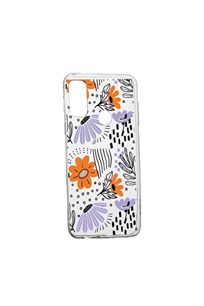 bestcase Husa Silicon Compatibila Cu Huawei P Smart 2020, Flowers - Patel Col...