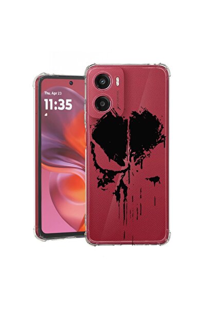 bestcase Θήκη για Motorola Moto G06 με σχέδιο Punisher, Αντικραδασμική, Ενισχ...