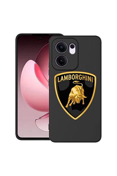 bestcase Калъф за OPPO Reno13 F 5G, Премиум тънък силиконов 1.2ММ, Ламборгини...
