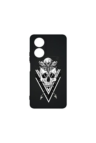 bestcase Θήκη Σιλικόνης Premium, Συμβατή με Motorola Moto E14, Σχέδιο Κρανίο,...