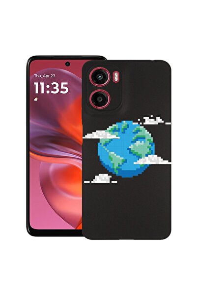 bestcase Θήκη για Motorola Moto G06 με σχέδιο Minecraft Earth, TPU Ματ Εξαιρε...
