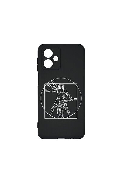 bestcase Калъф за Motorola Moto G55, BestCase® Тънък силиконов 0.8ММ, Да Винч...
