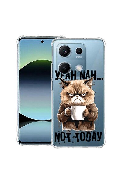 bestcase Αντικραδασμική Θήκη Συμβατή με OPPO A6 Pro, με σχέδιο  "Not Today ",...
